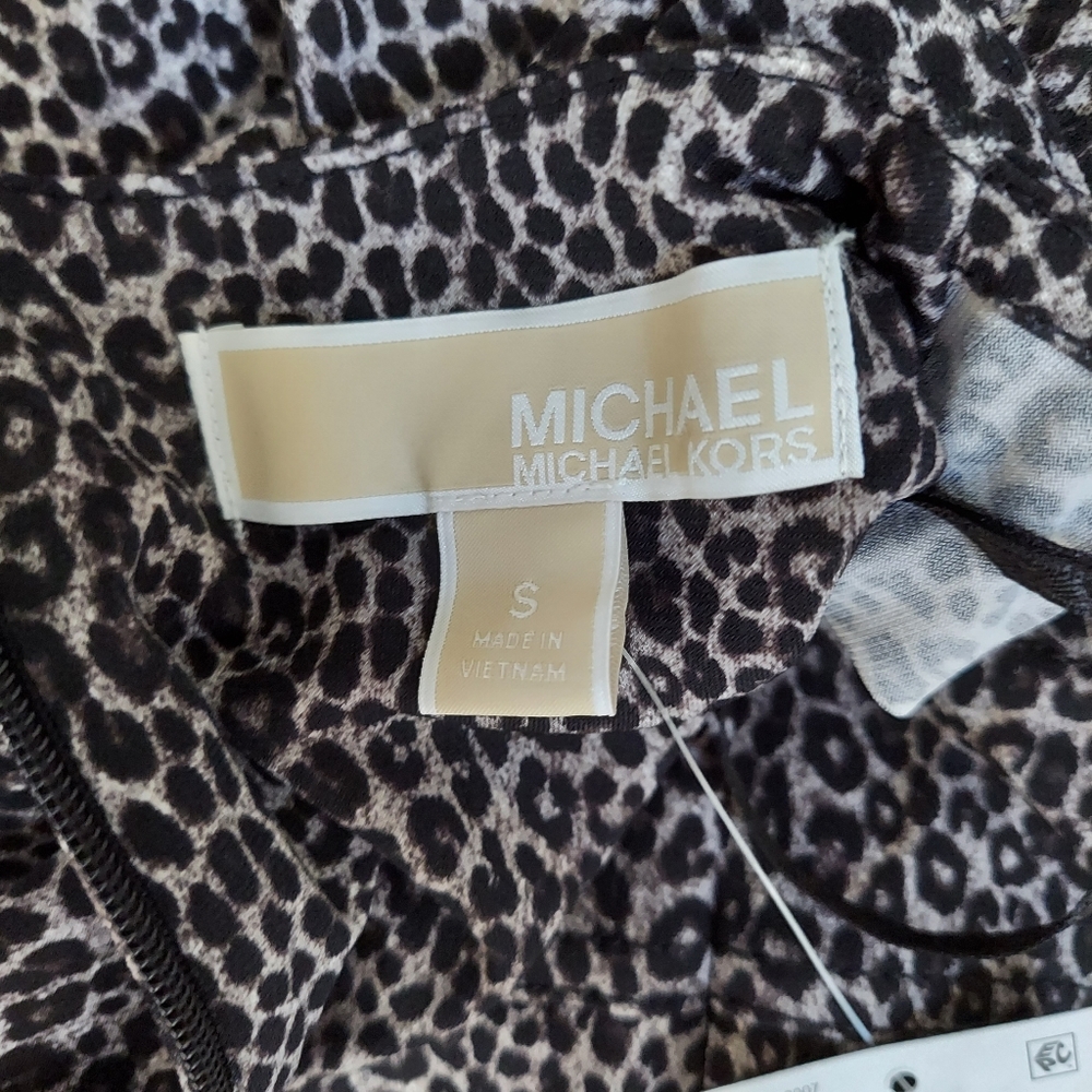 Michael Kors Cheetah Gunmetal Dress - Picture 7 of 9